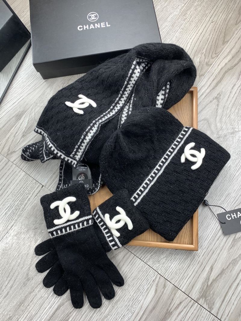 Chanel Caps Scarfs